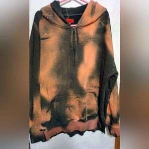 Killion Oversized Vintage Bleach Coloring XL Hoodie 90's Skater Style